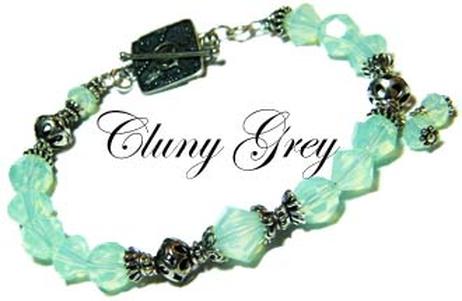 bridesmaid bracelet with Swarovski chrysolite is bridesmaid jewelry