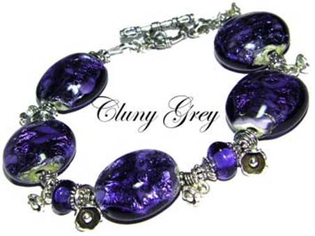 lampwork bracelet