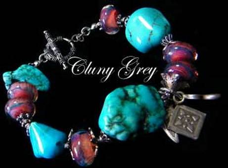 genuine turquoise bracelet